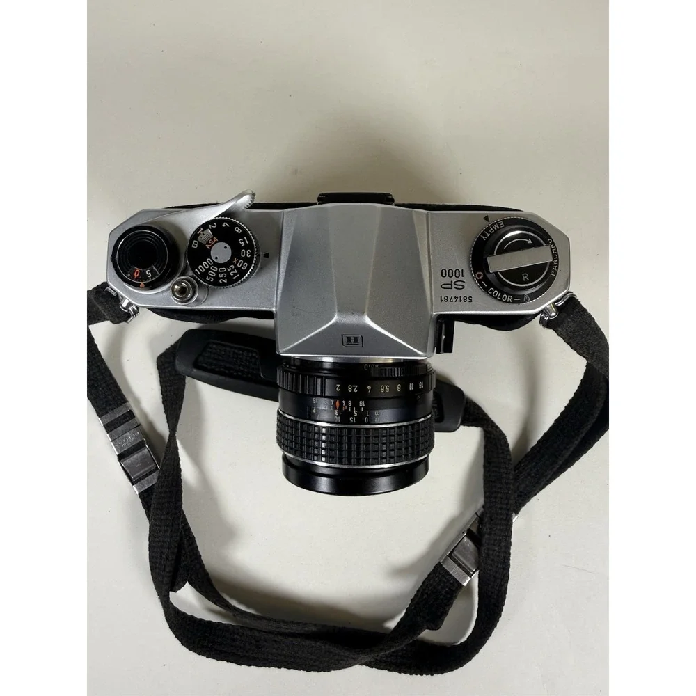 Honeywell Pentax Spotmatic SP1000 35mm SLR Film Camera SMC Takumar 55mm f/2